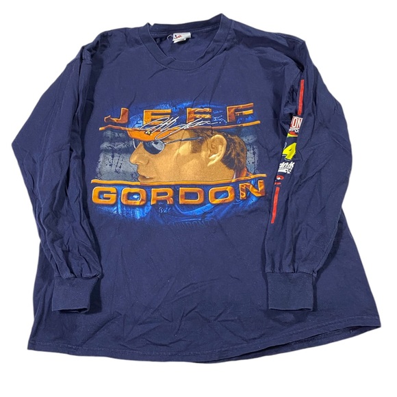VTG Chase Authentics Jeff Gordon NASCAR #24 Dupont Flames Mens M Jacket #B73